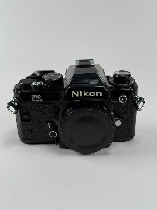 Nikon FA Black 35mm SLR Film Camera Body