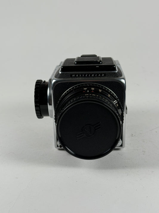 HASSELBLAD 500CM 500C/M CAMERA 80MM F2.8 A12 w/ WLF