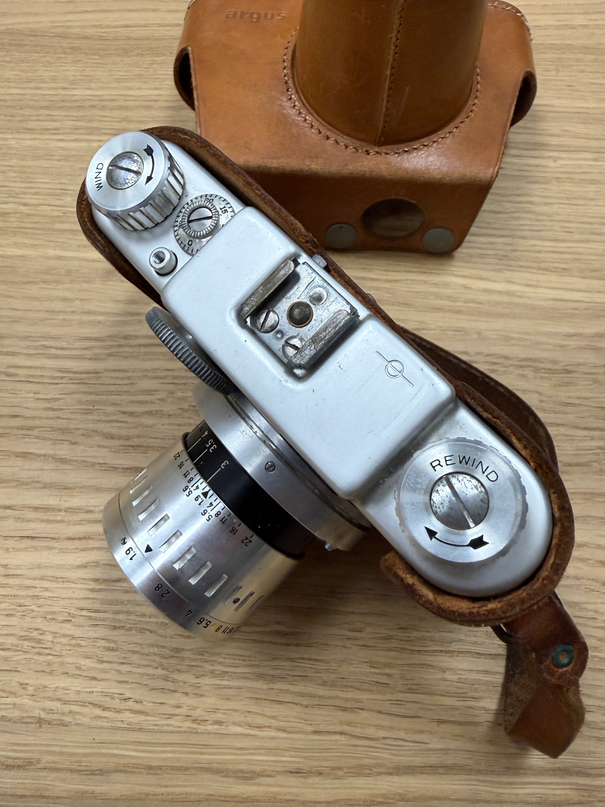 Argus C44 rangefinder film camera w/ Cintegon 50mm f1.9 RARE lens