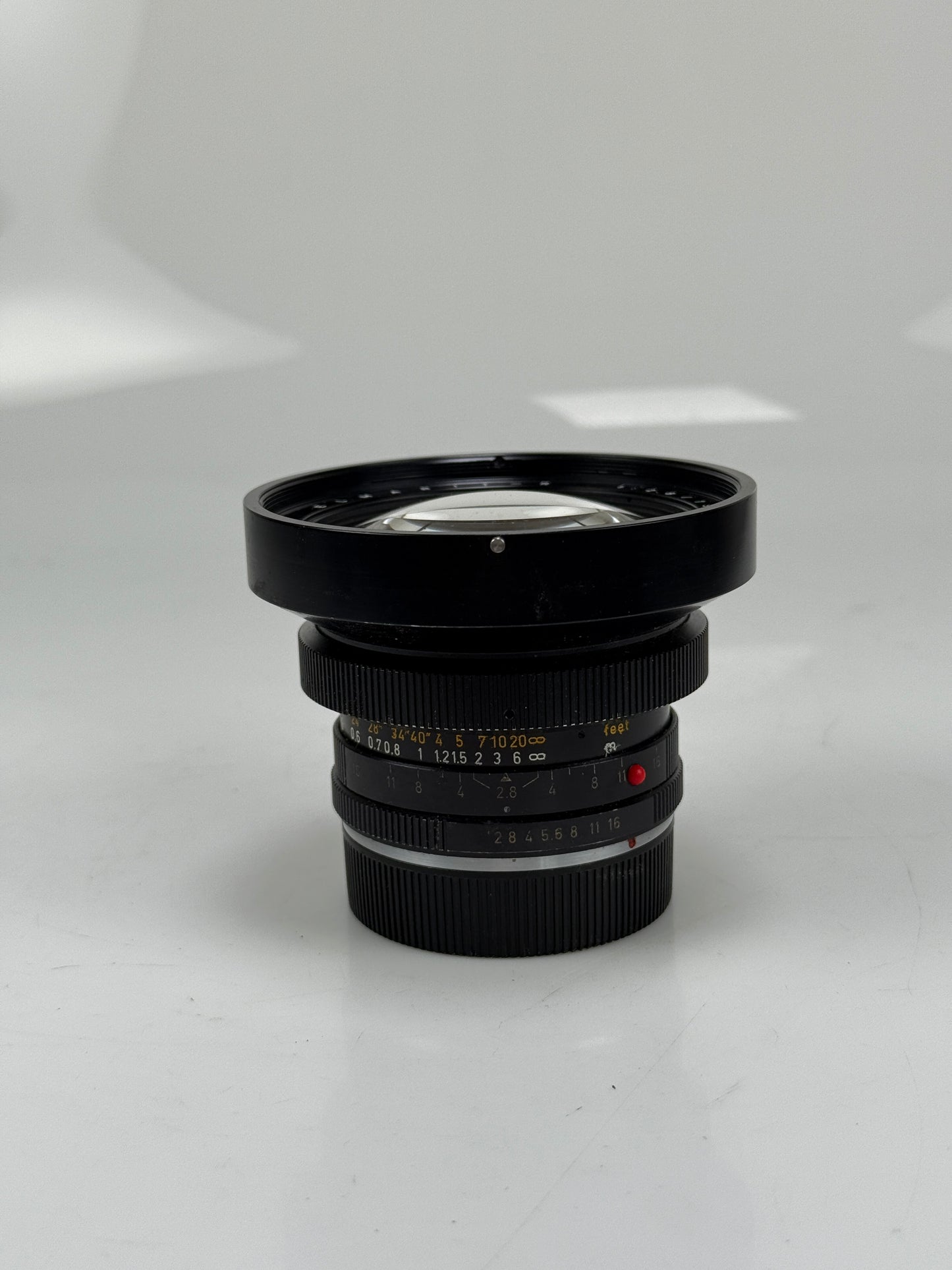 LEICA LEITZ 19MM ELMARIT-R 11225 F2.8 3 CAM 1ST VERSION LENS
