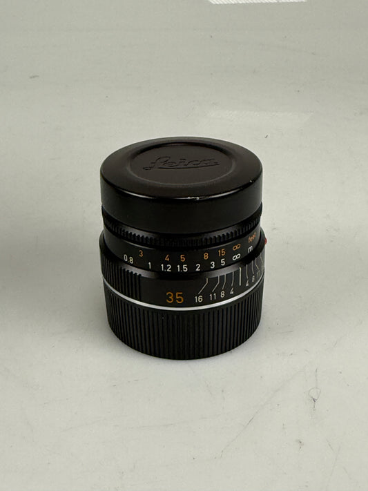 LEICA SUMMARIT-M 35MM f2.5 BLACK 11643 lens 6 bit coded