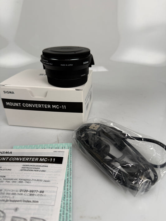Sigma MC-11 Mount Converter/Lens Adapter (Sigma EF-Mount Lenses to Sony E)