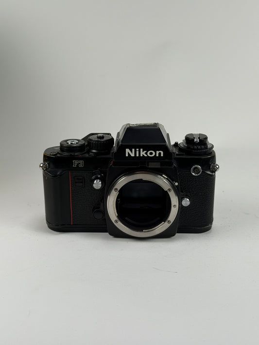Nikon F3 35mm SLR film camera body - Heinz Kluetmeier