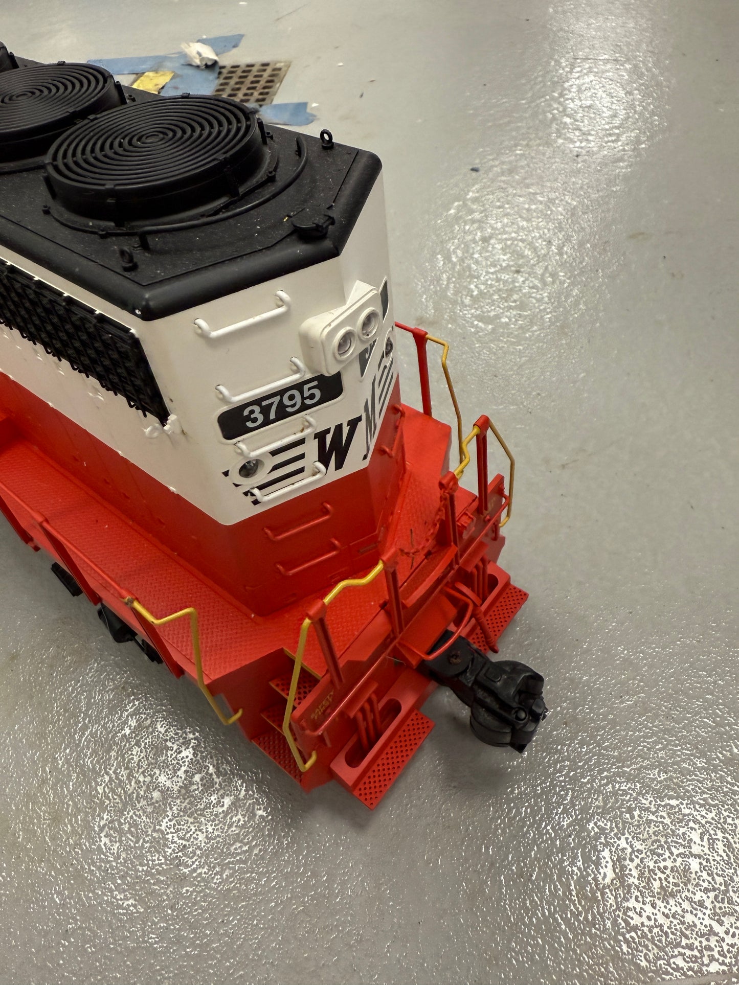 Aristo-Craft 2007 ART-23507 Western Maryland GP40 Locomotive G-Scale #3795 RARE