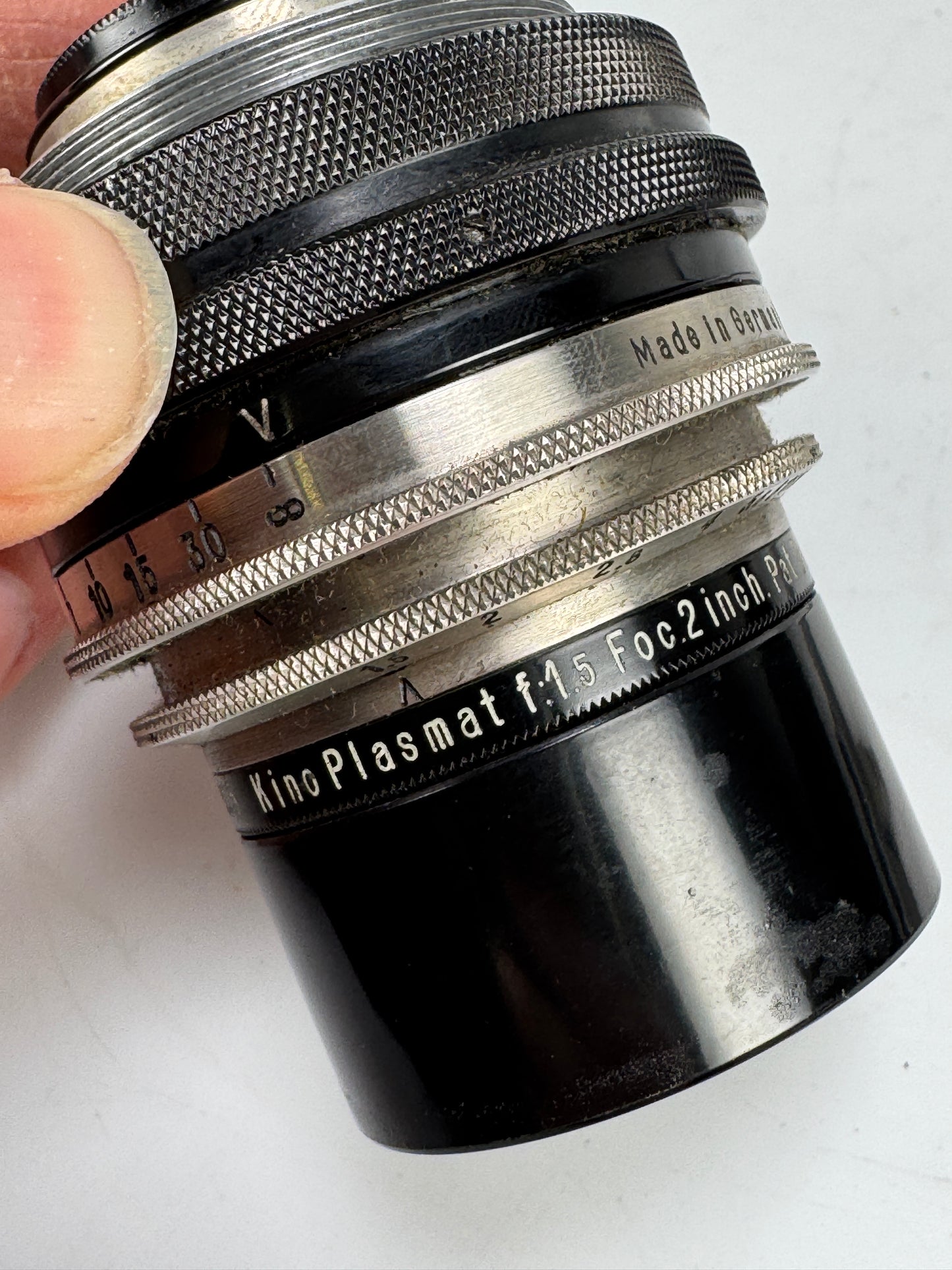 Hugo Meyer Gorlitz Dr Rudolph New York Kino Plasmat 2 inch f1.5 lens