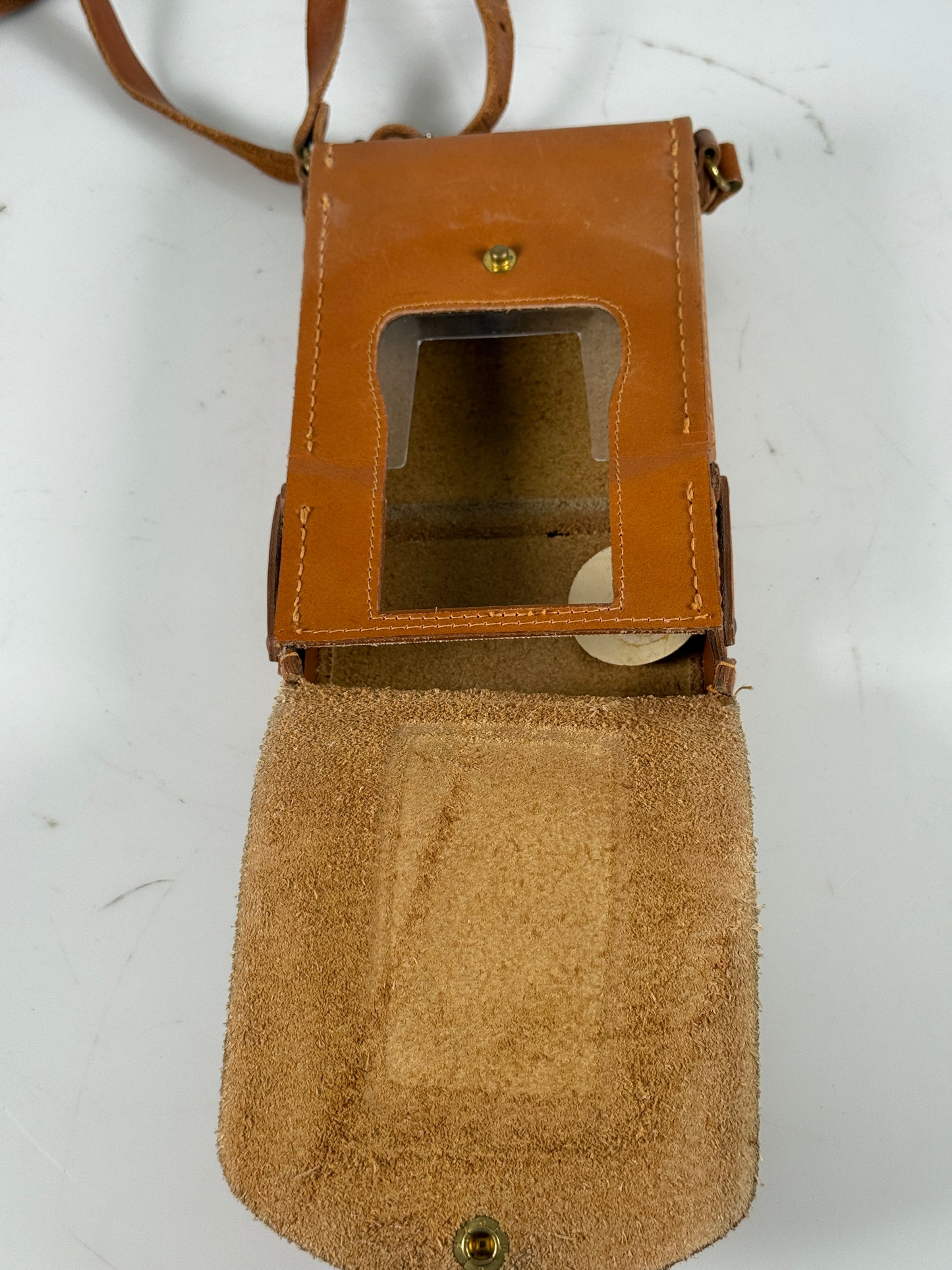 Polaroid SX-70 Land Camera Fitted Leather Carrying Case