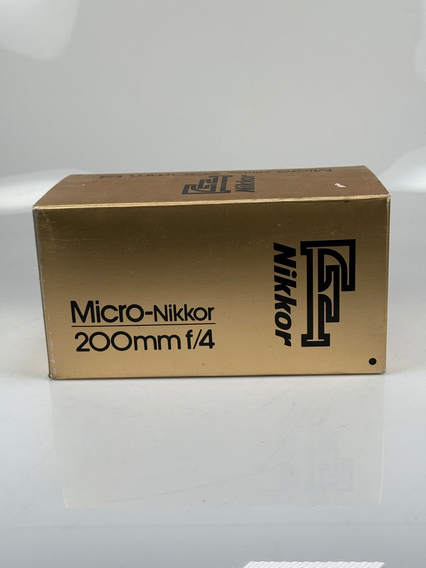 Nikon Micro-Nikkor 200mm F4 AIS Lens Black