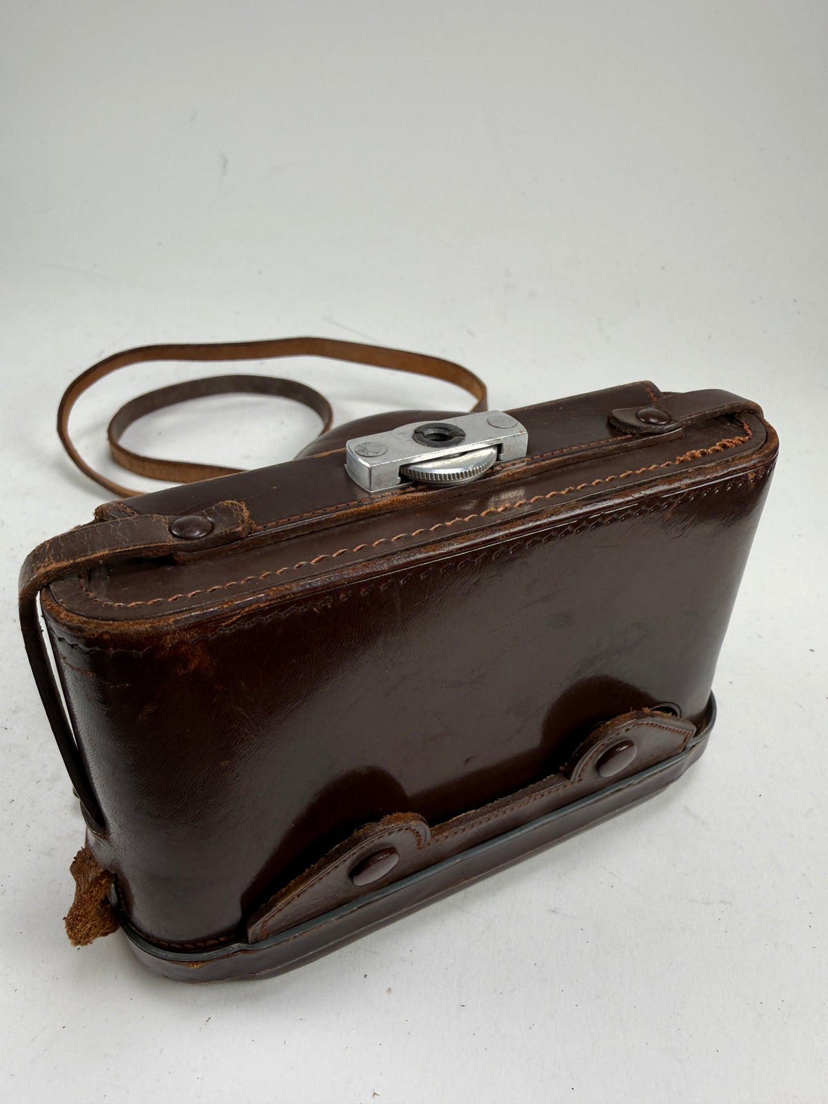 Zeiss Ikon Contax III Brown Leather Case with Strap 1787/2 Rangefinder