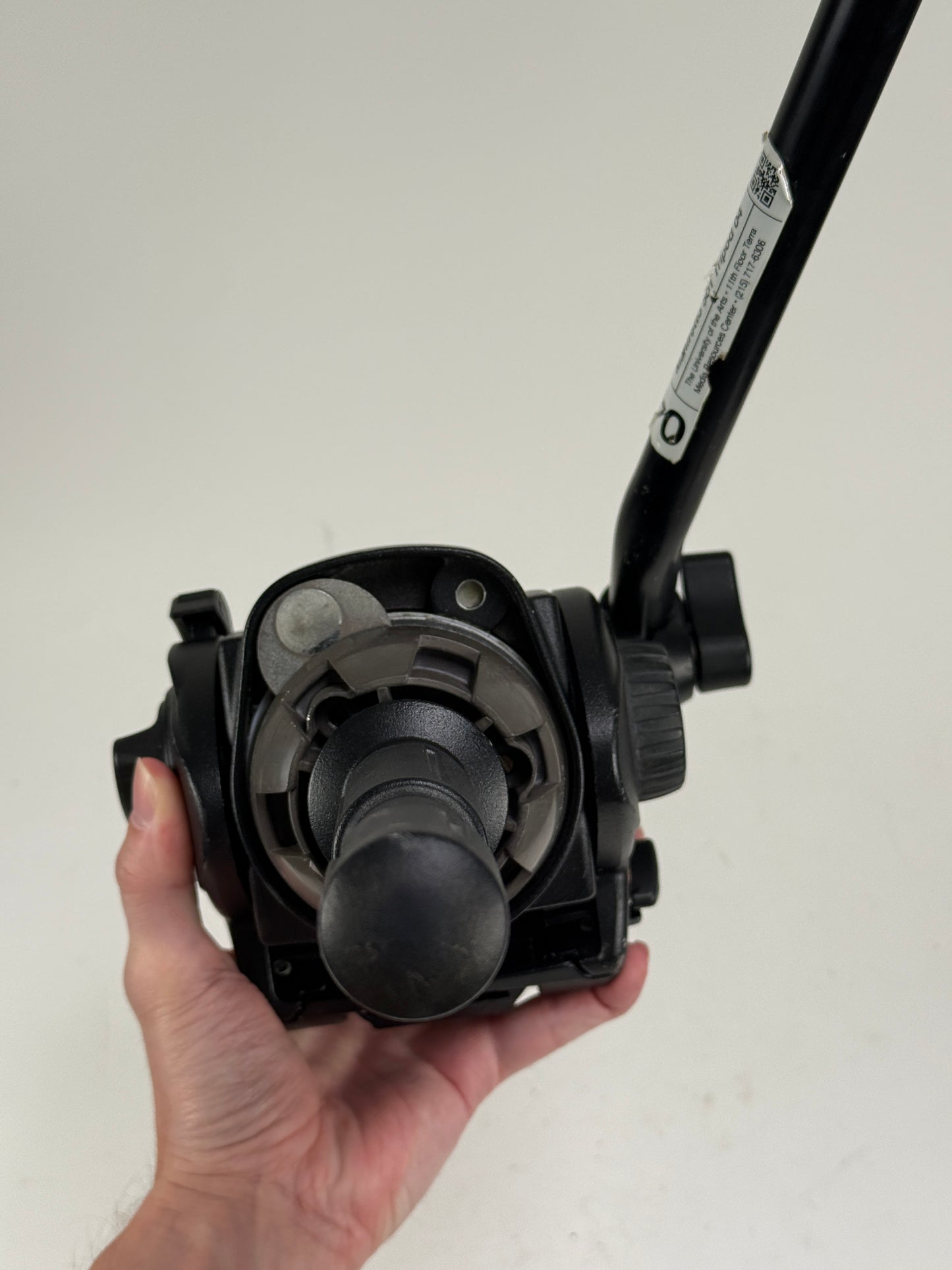 Manfrotto 501HVD Head Fluid Head w/ Handle, QR Plate
