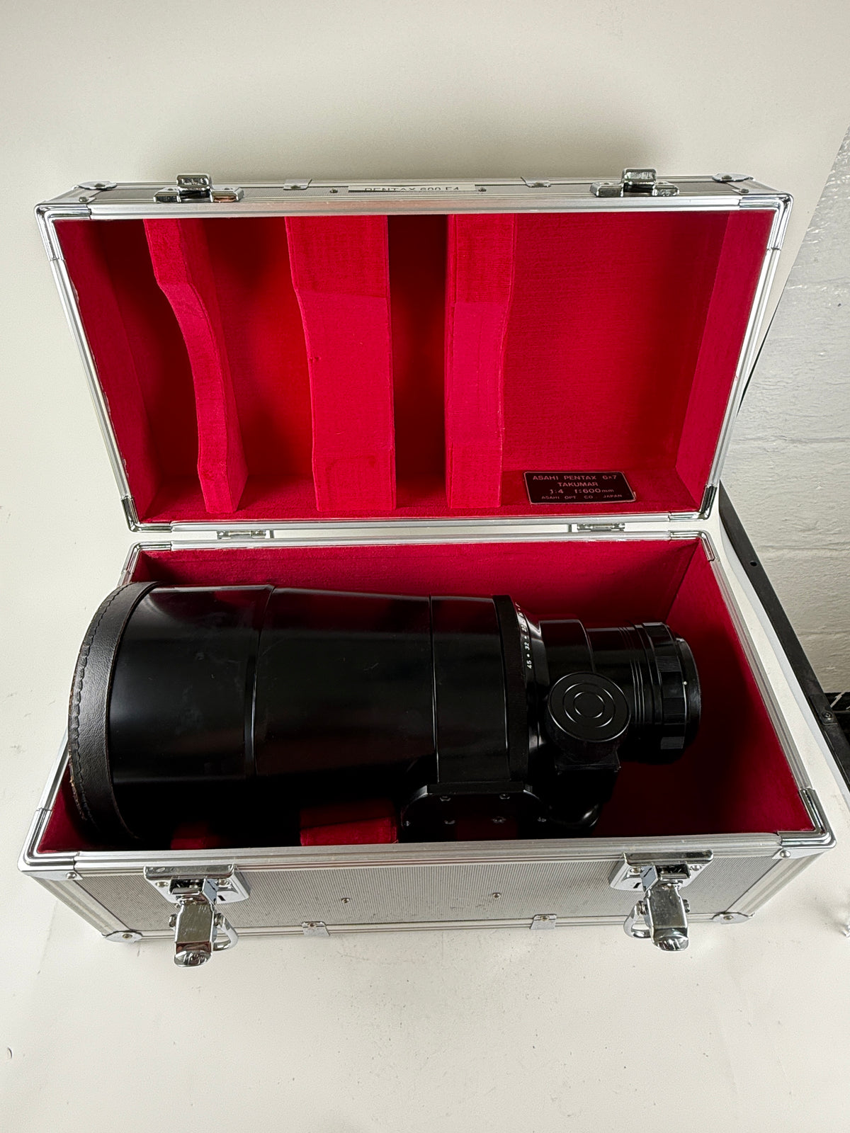 PENTAX SMC M* 67 6x7 400mm F4 ED IF Lens in case