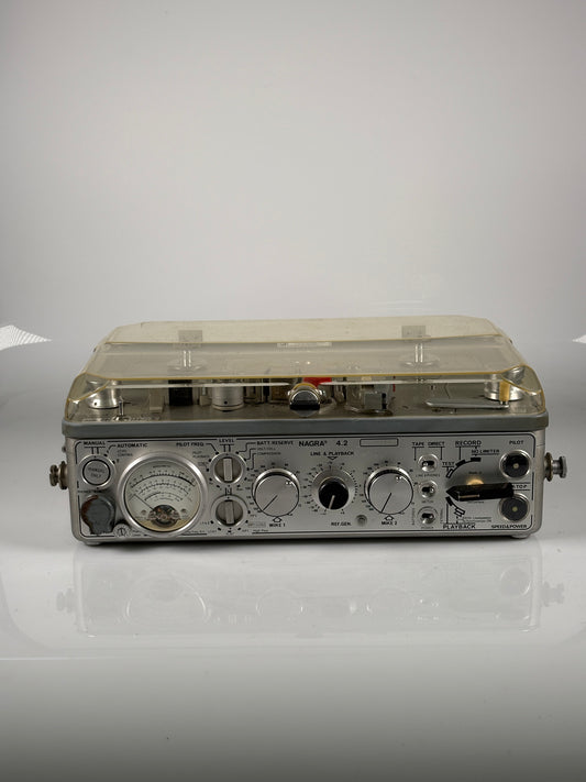 Kudelski Nagra 4.2 Reel to reel field tape recorder RARE