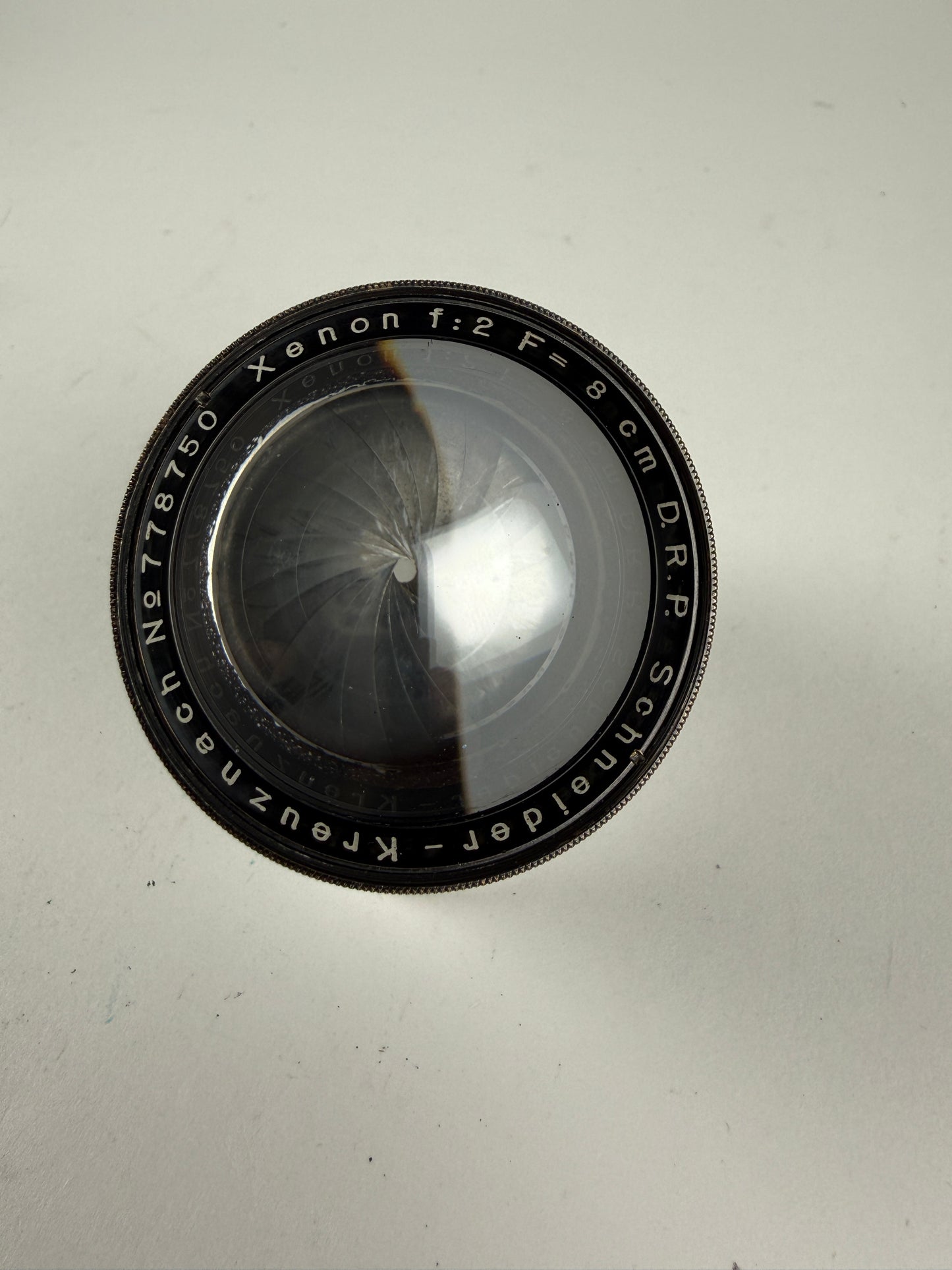 Schneider 8cm (80mm) f2 Xenon Lens "Night Exakta" M40 Screw Mount