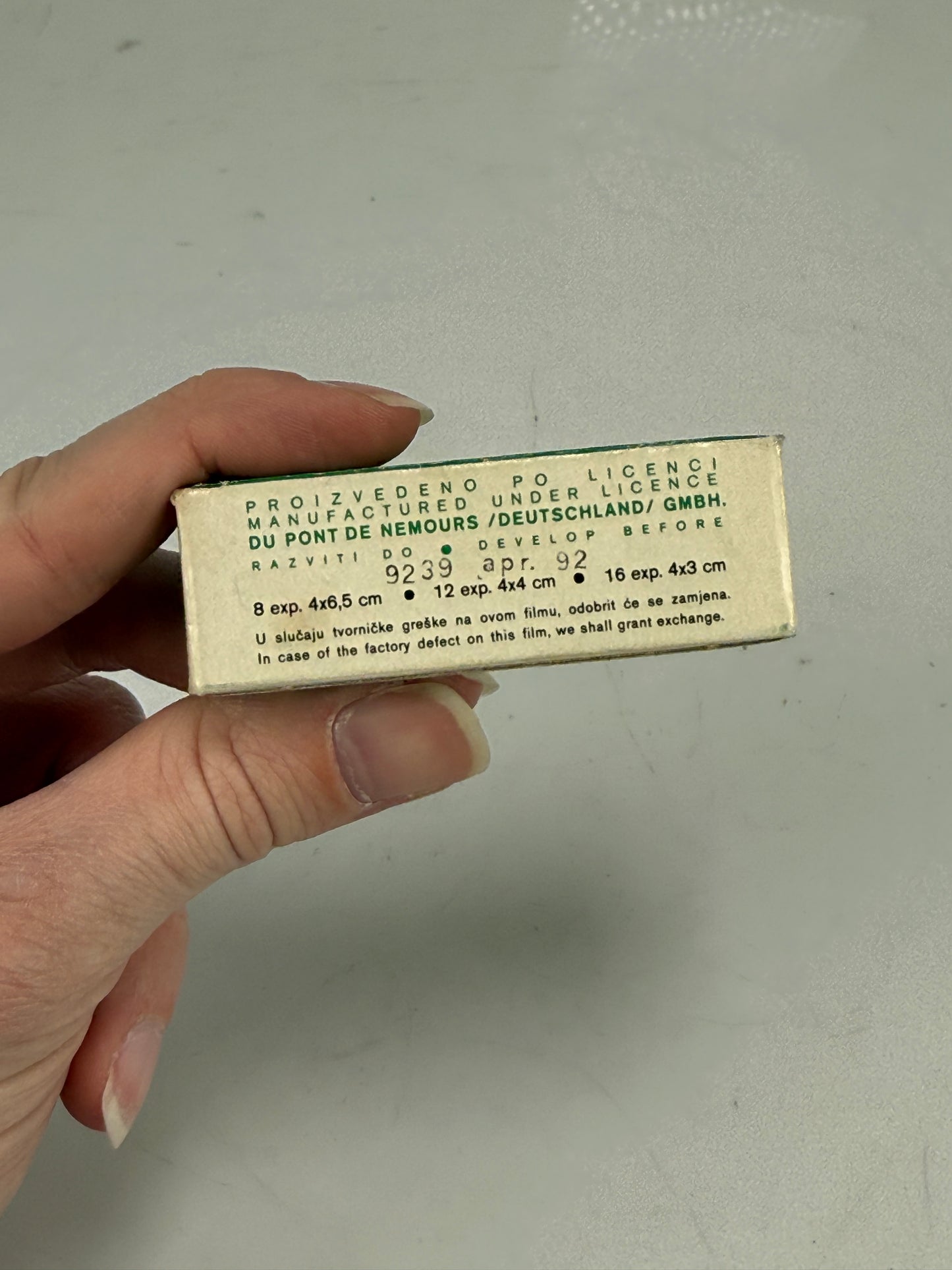 Rare, Unopened Roll of Prized Fotokemika efke R21 127 film