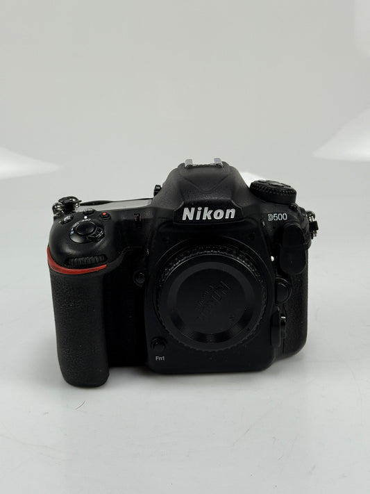 Nikon D500 20.9 MP Digital SLR Camera - Black (Body Only)