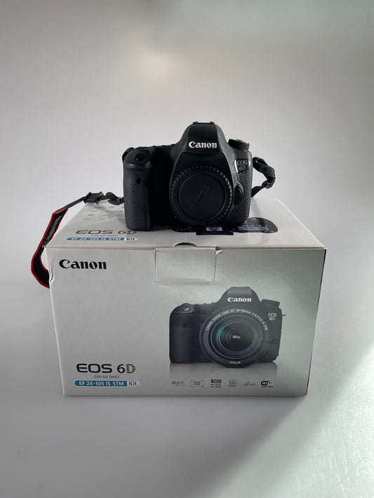 Canon EOS 6D 20.2MP Digital SLR Camera Body