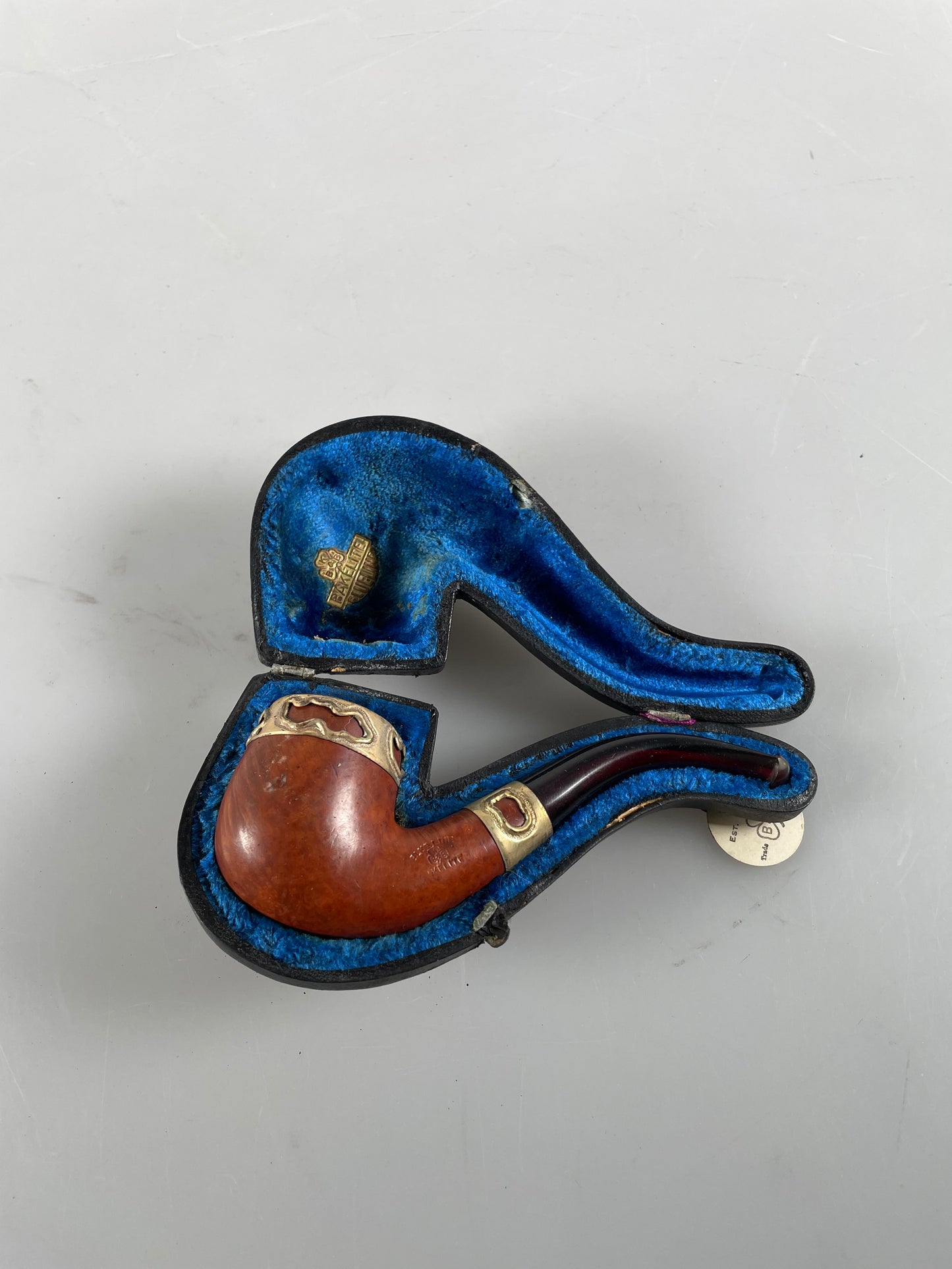 KBB Blue Line Bakelite Pipe, Unsmoked