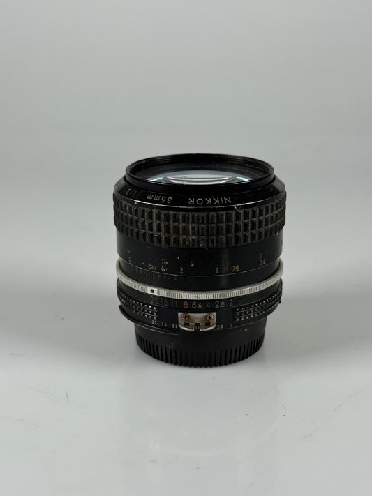 Nikon Nikkor AI 35mm f2 Lens