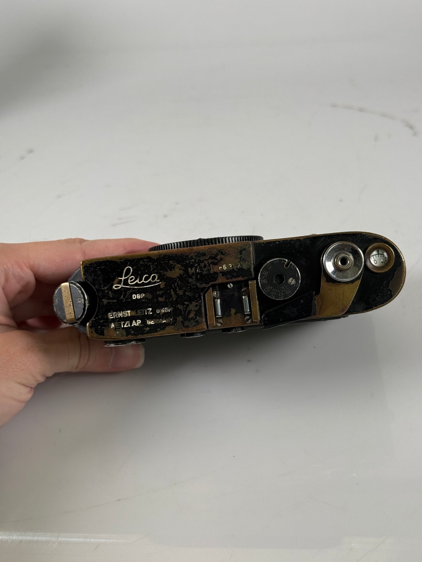 Leica M4 35mm rangefinder film camera original Black Paint