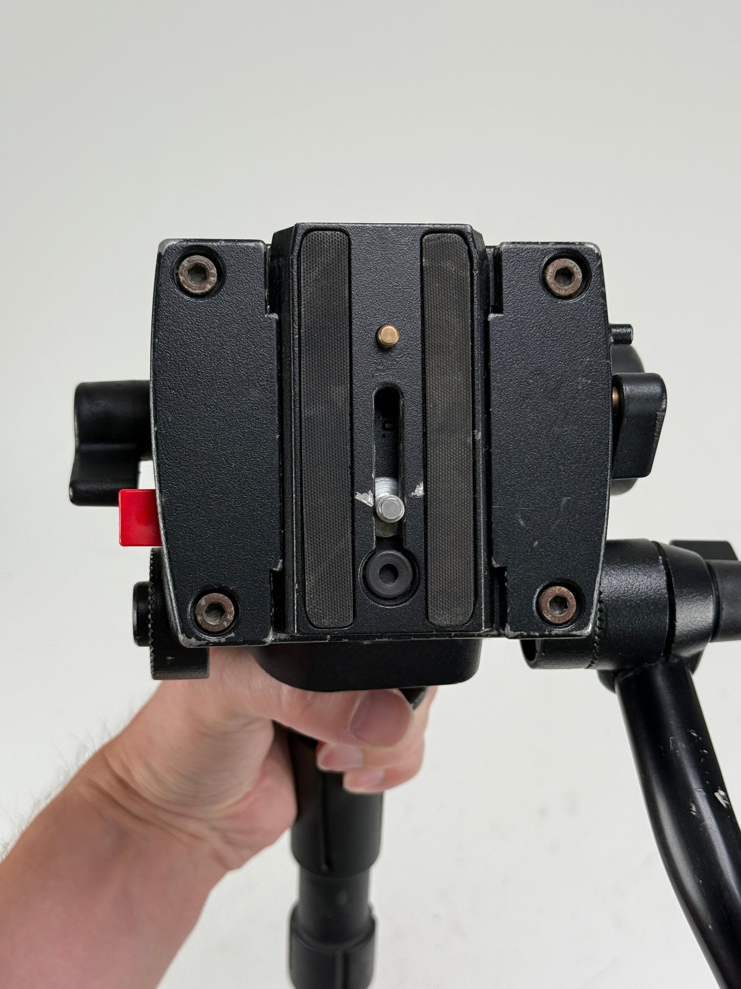 Bogen Manfrotto 3433 / 501 Head Fluid Head w/ Handle, QR Plate