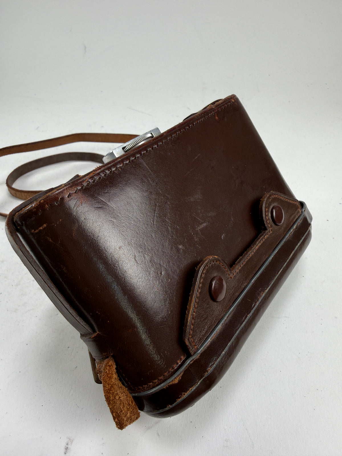 Zeiss Ikon Contax III Brown Leather Case with Strap 1787/2 Rangefinder