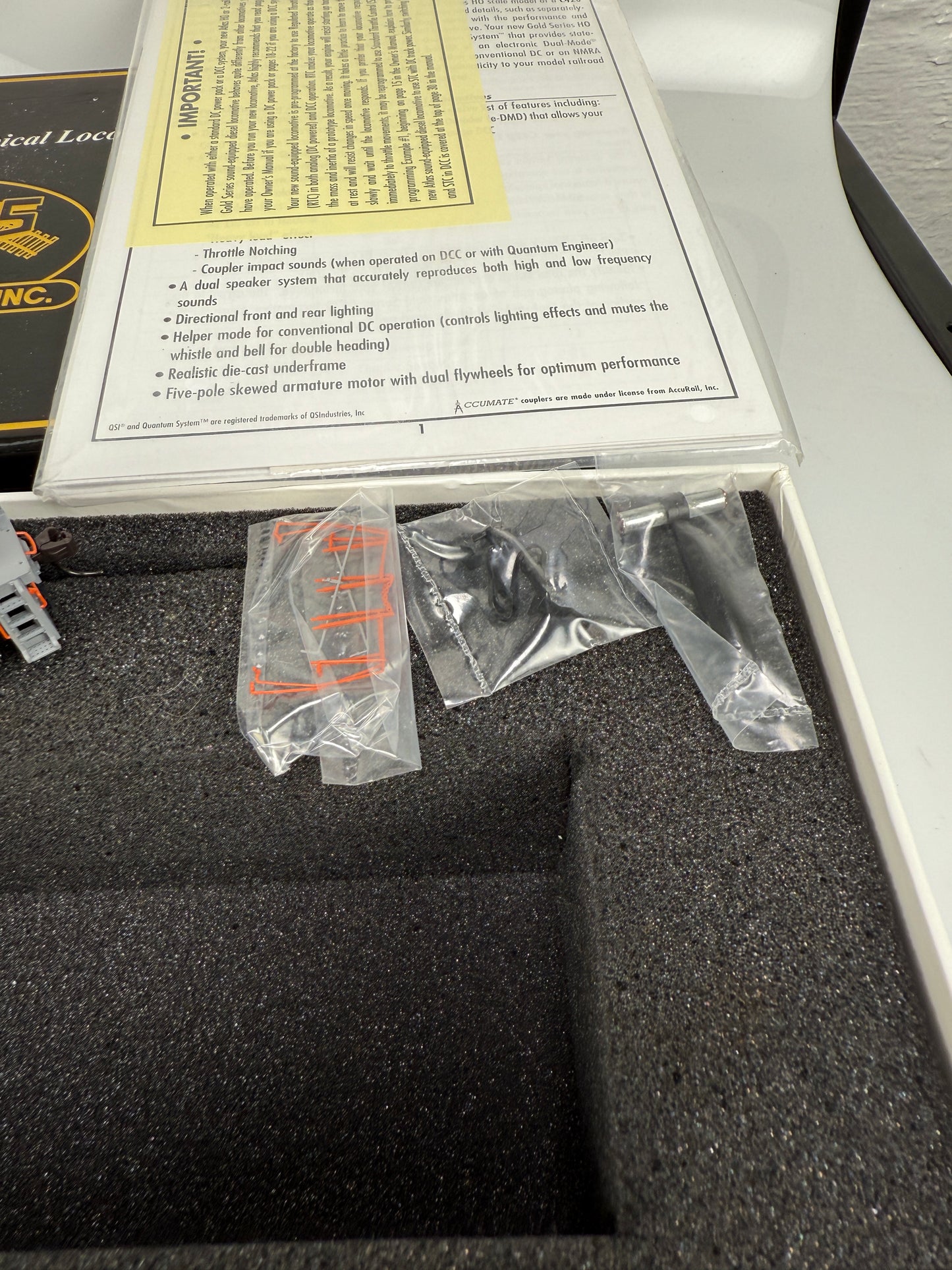 Atlas master gold HO 10000 Lehigh Valley 413 C420 PH1 Locomotive w/ DCC & Sound