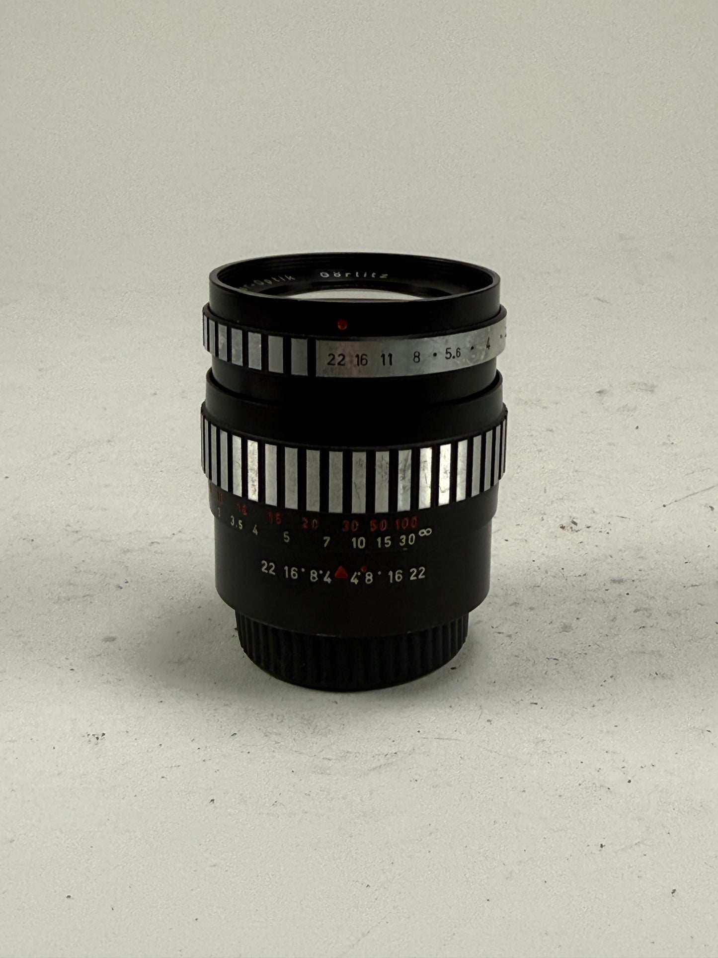 Meyer Optik Gorlitz Orestor 100mm f2.8 Exakta zebra lens
