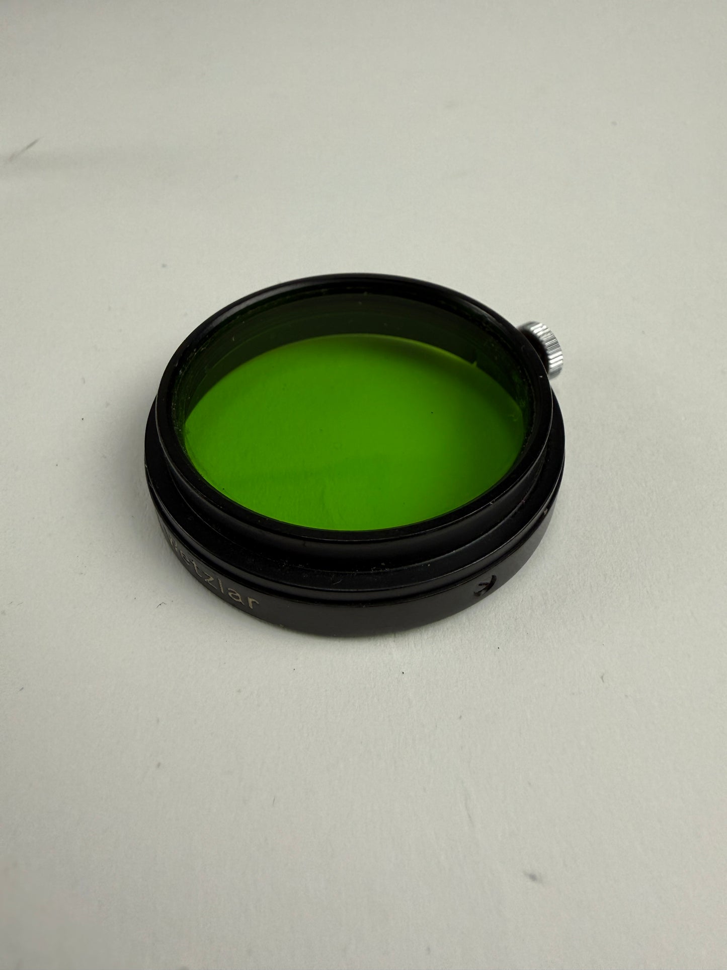 Leitz Leica Black A36 Green Gr Contrast Camera Lens Filter - Summitar push on 36mm