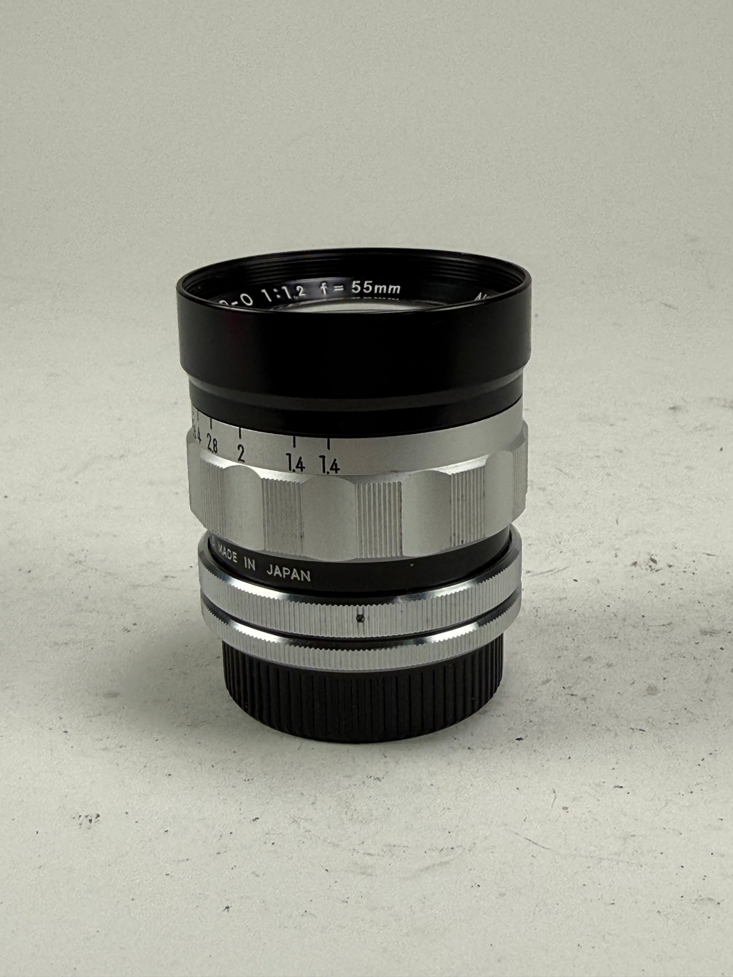 Nikon Nikkor-O 55mm f1.2 CRT RARE High Resolution Lens