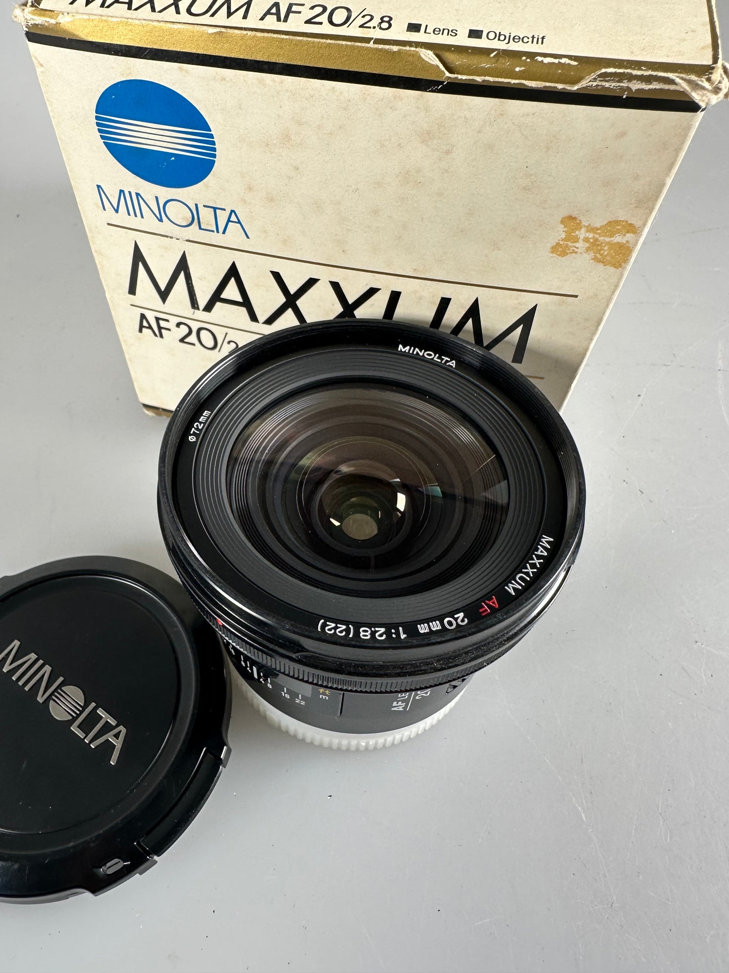 Minolta AF 20mm f2.8 Wide Angle Prime Lens for A Mount