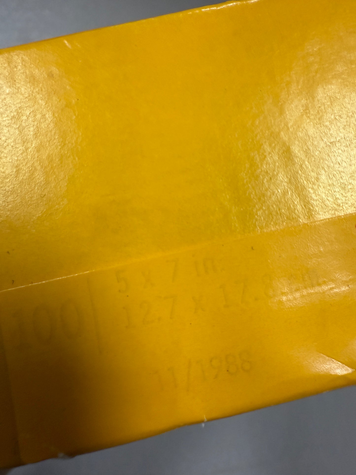 Expired 5x7 KODAK 4164 Tri-X pan Large Format Film 90 Sheets 1988