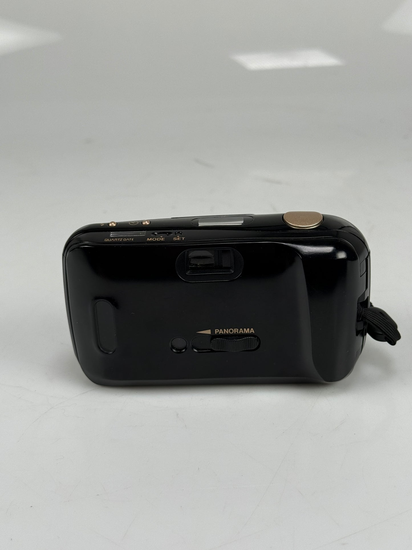 Olympus Stylus Epic DLX Panoramic 35mm point and shoot p&s film camera 35mm f3.5 Black