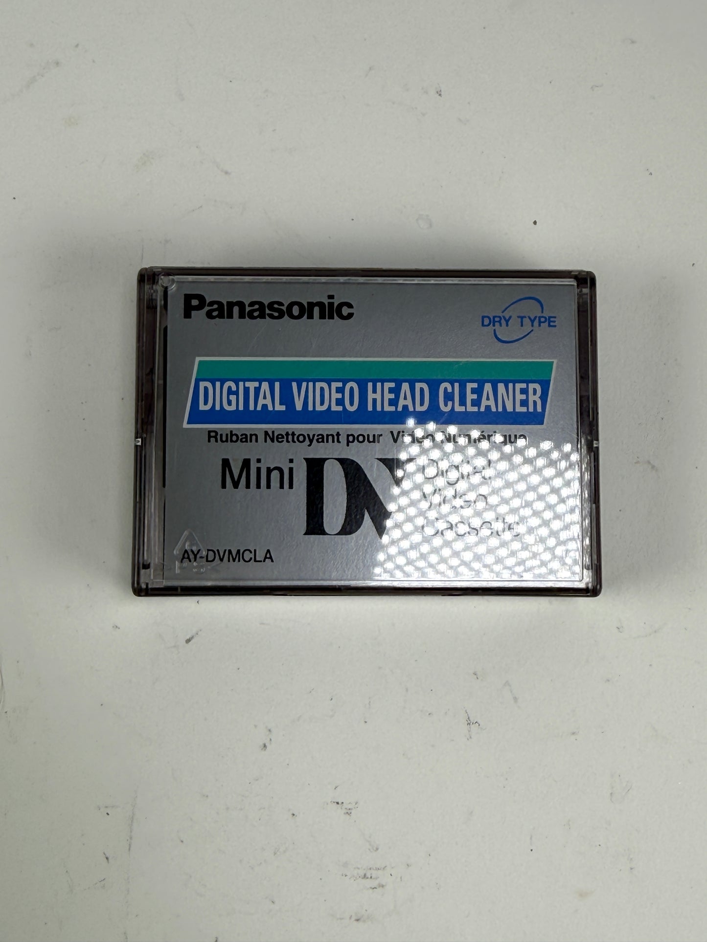 Panasonic Mini DV DVC Digital Video Head Cleaner AY-DVMCLA tape