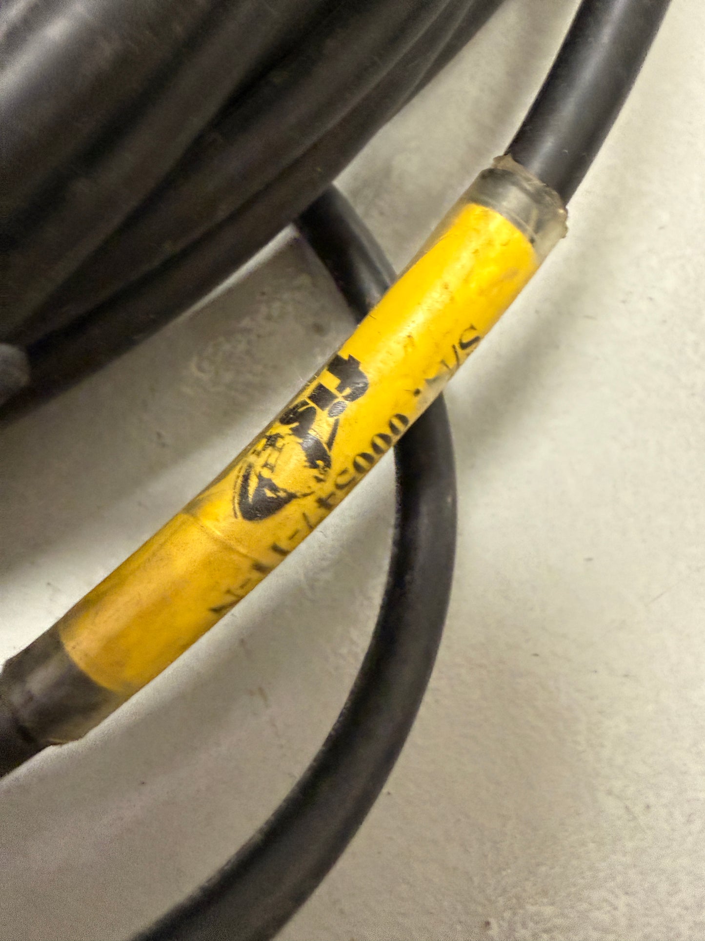 FIS Blue LEMO FGW-PHW Hybrid Fiber Optic Cable 75ft