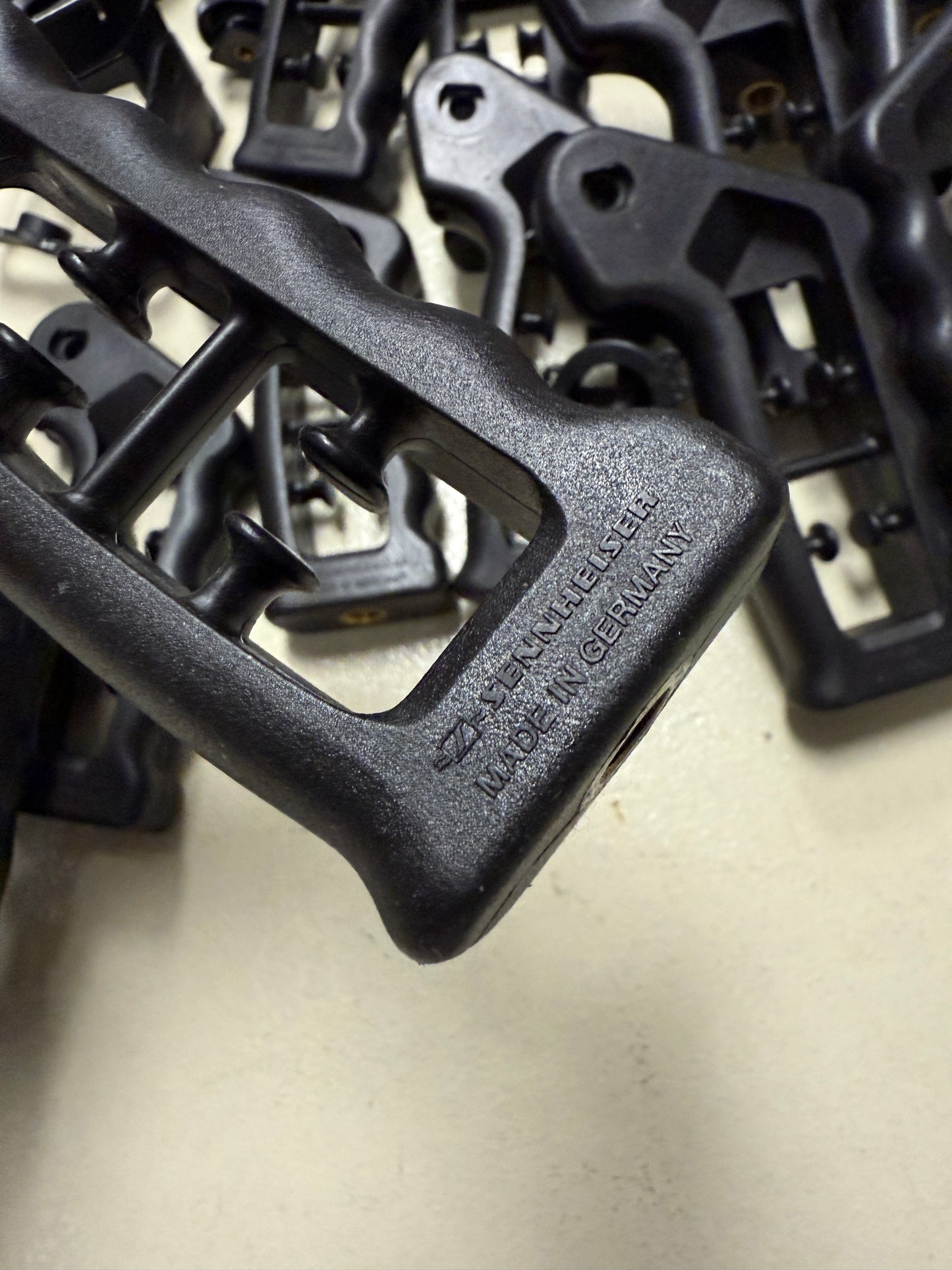 Large lot of Sennheiser, Azden, Audio Technica, Shure, auray microphone accessories