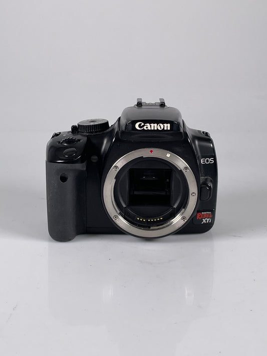 Canon EOS Rebel XTi 10.1MP Digital SLR Camera Body Black