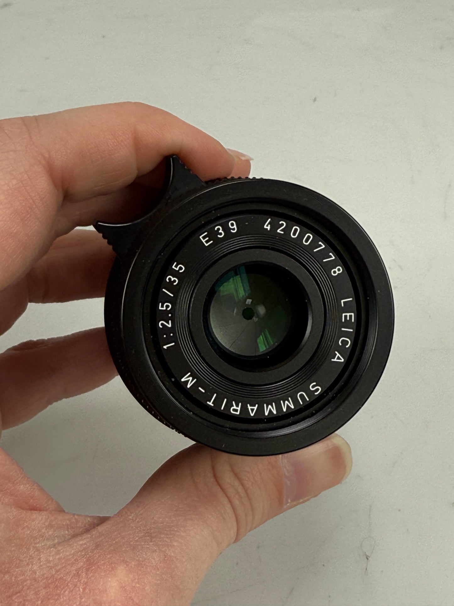 LEICA SUMMARIT-M 35MM f2.5 BLACK 11643 lens 6 bit coded