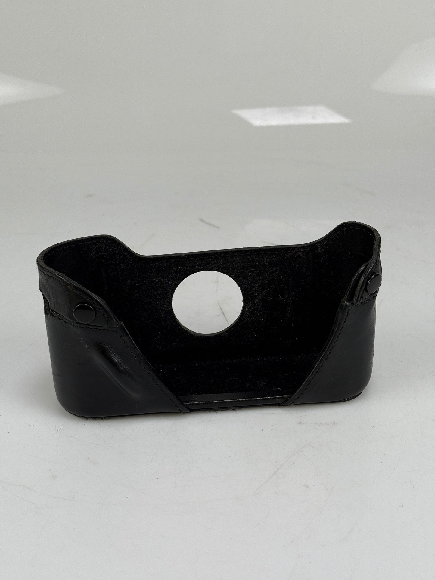 Black Leather Half Case - For Leica MP Rangefinder