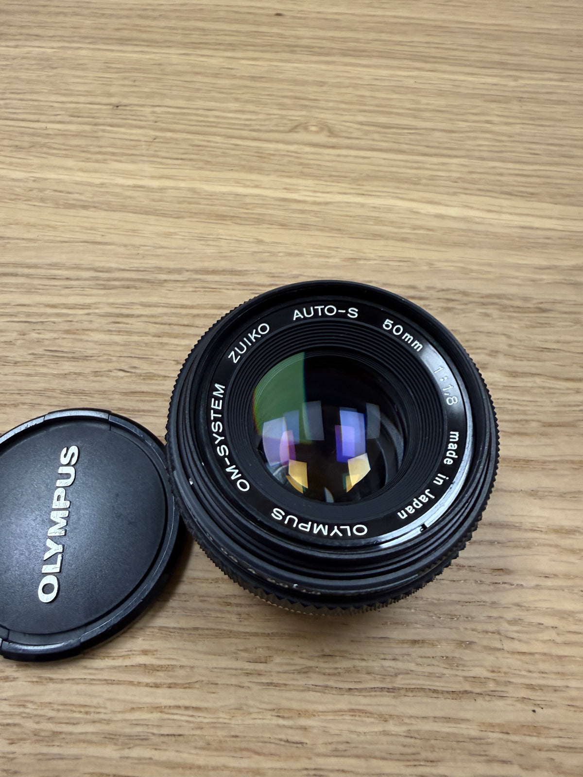 Olympus OM 50mm f1.8 Zuiko Auto-S Lens