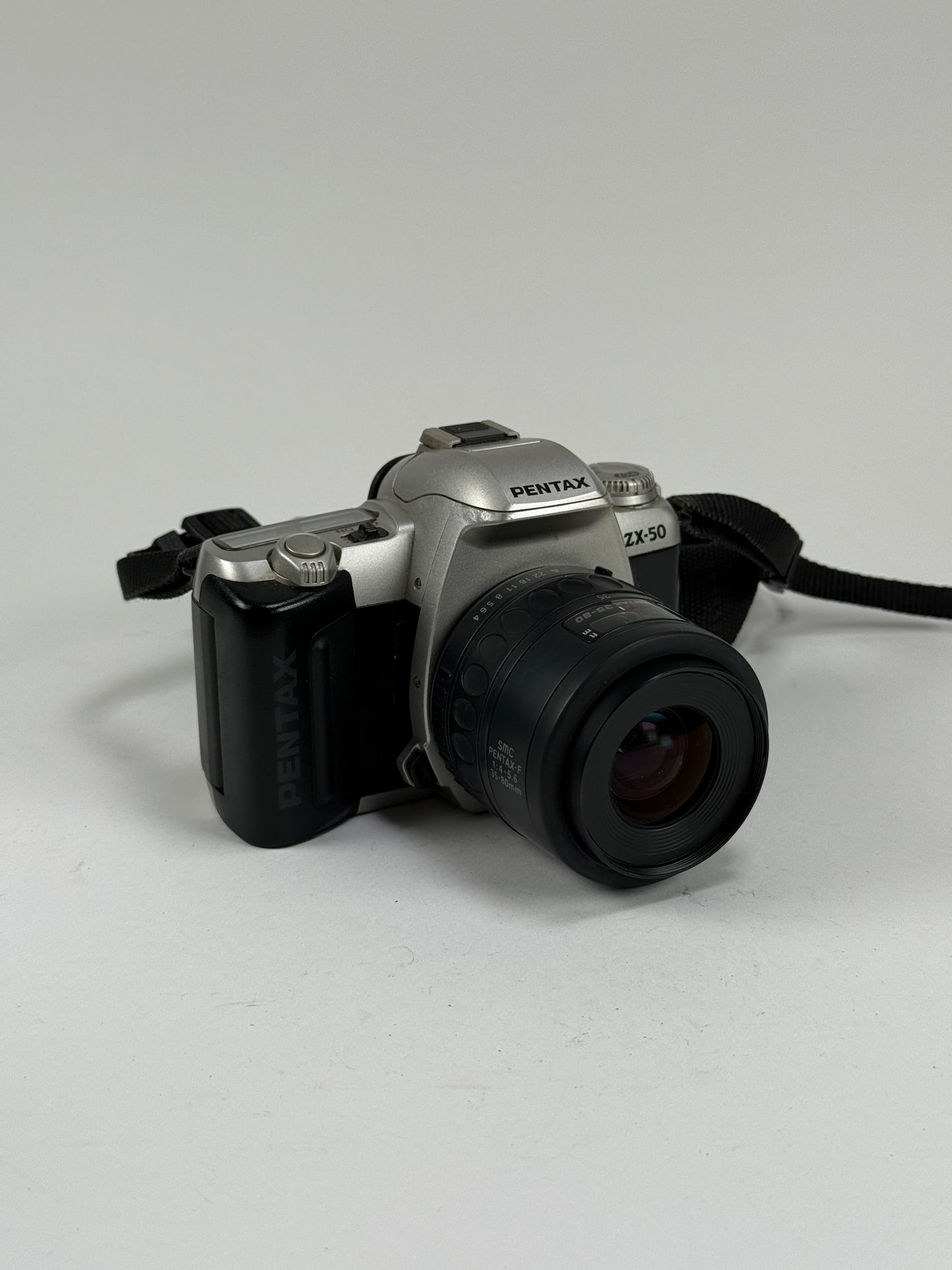 Pentax ZX 35mm SLR Camera Kit w/ 35-80mm and 80-200mm lens