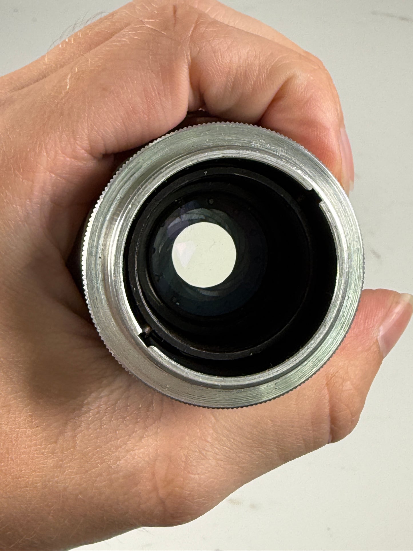 JUPITER 11 Soviet Vintage lens 135mm f4 Mount M42 - Silver Telephoto lens