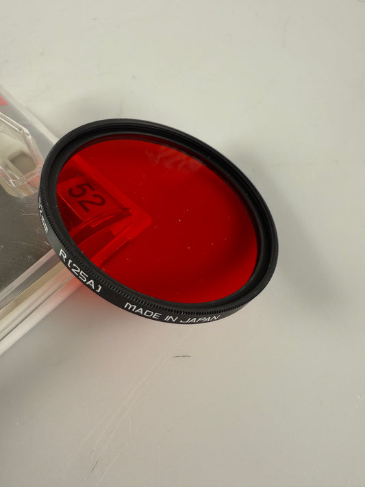 Hoya 52mm R(25A) Red lens Glass Filter