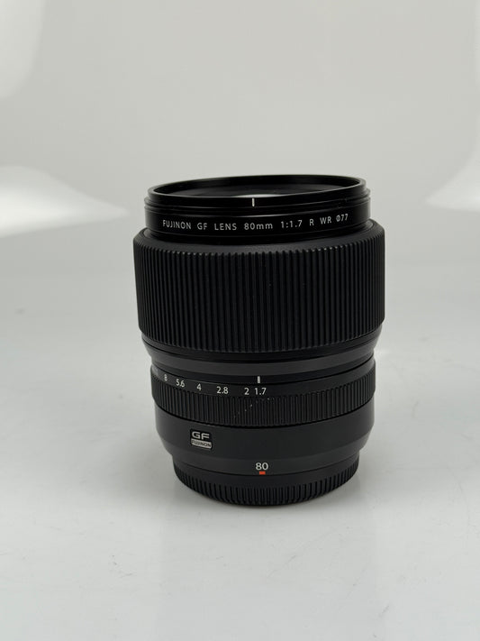 Fuji Fujifilm GF 80mm F1.7 R WR Lens GFX