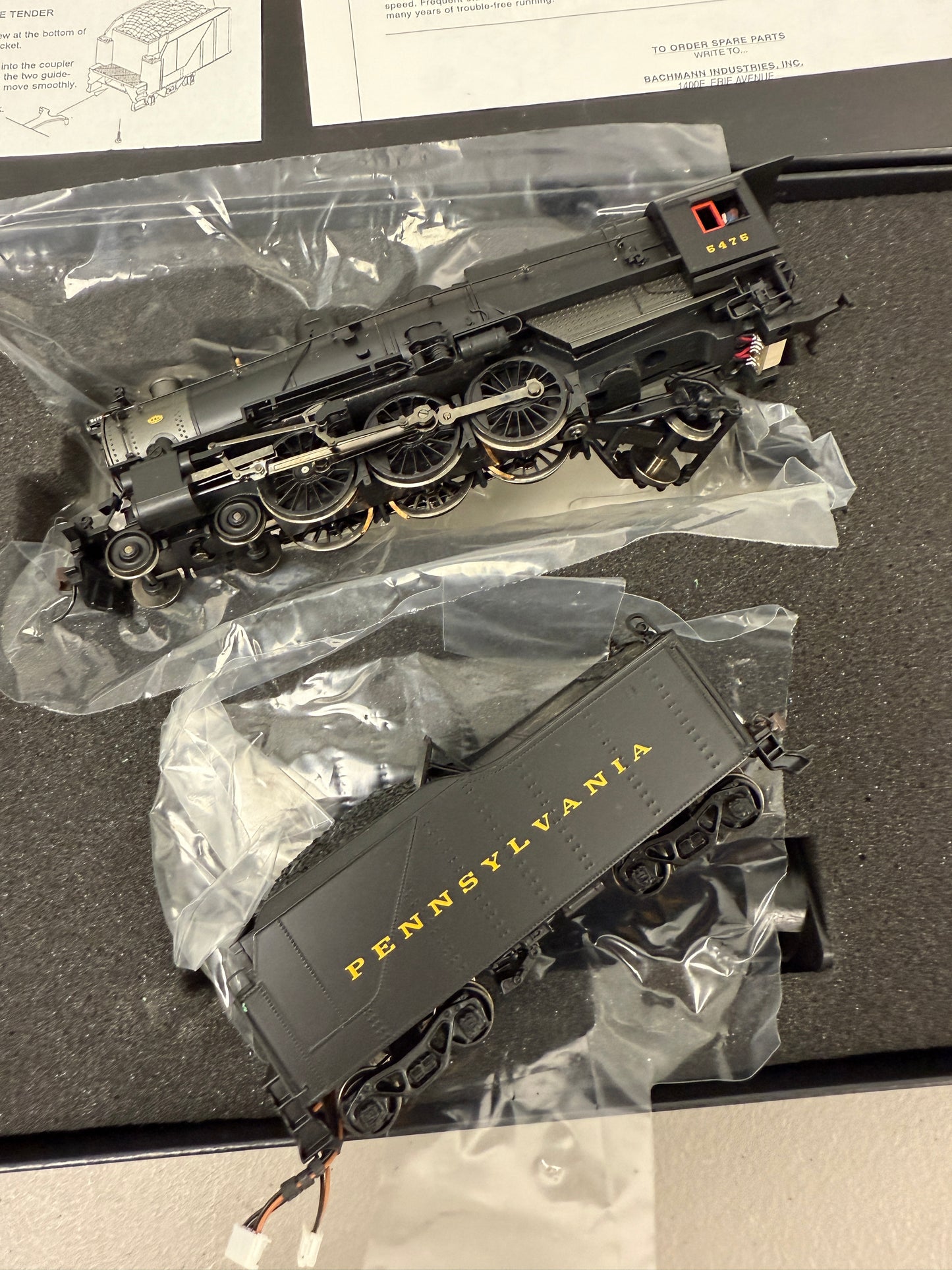 Bachmann Spectrum 84114 HO Scale K4 4-6-2 Pacific LocomotivePennsylvania 6476