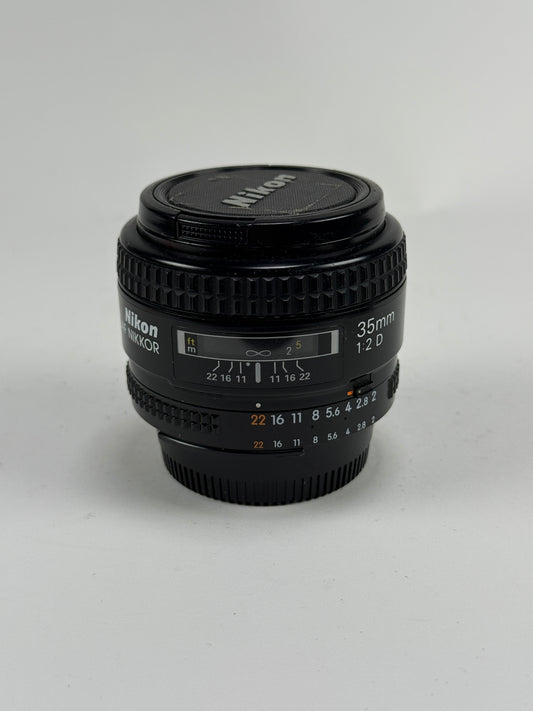 Nikon Nikkor AF 35mm f2 D Lens
