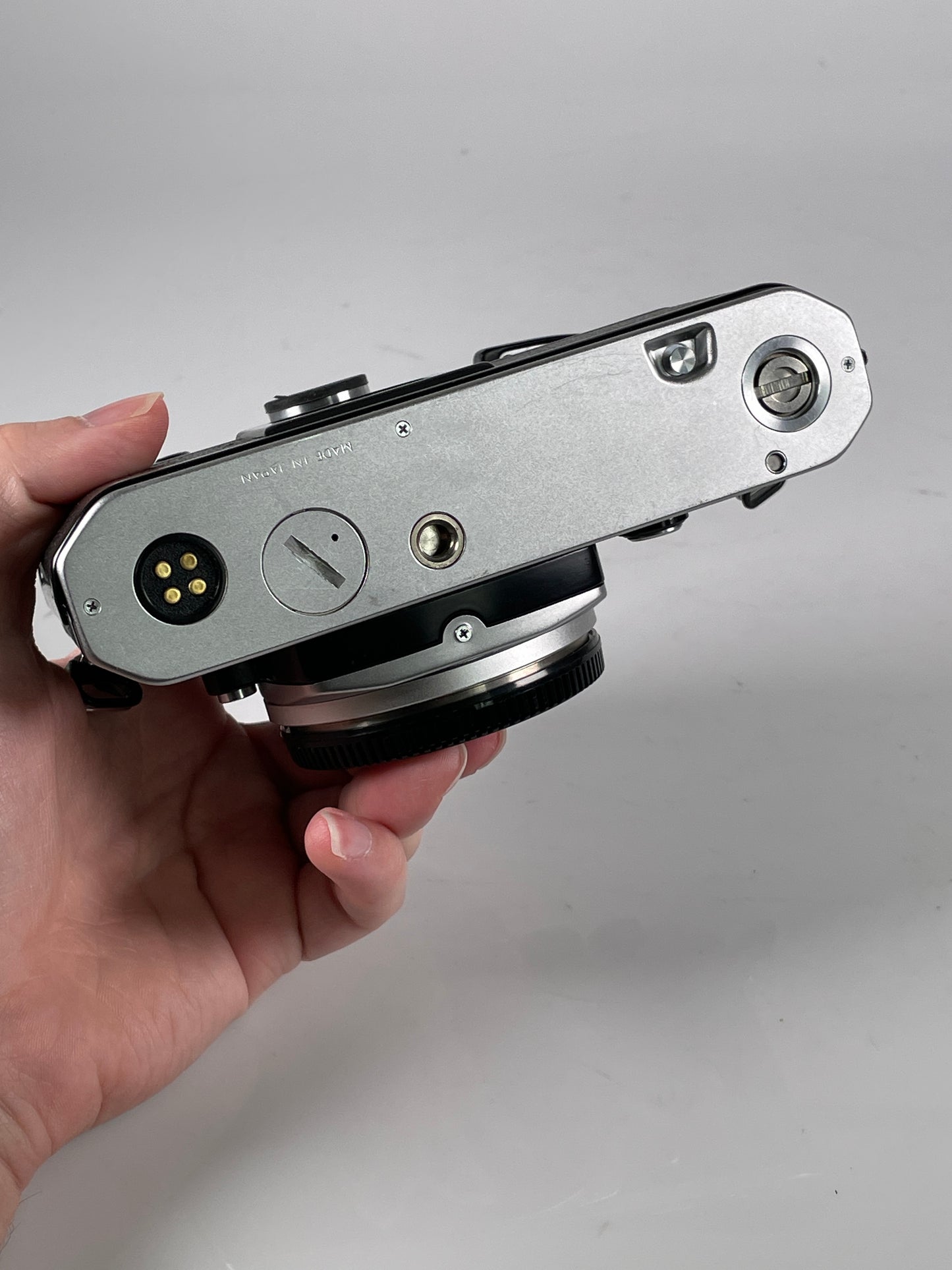 Nikon FE Chrome 35mm SLR Film Camera Body