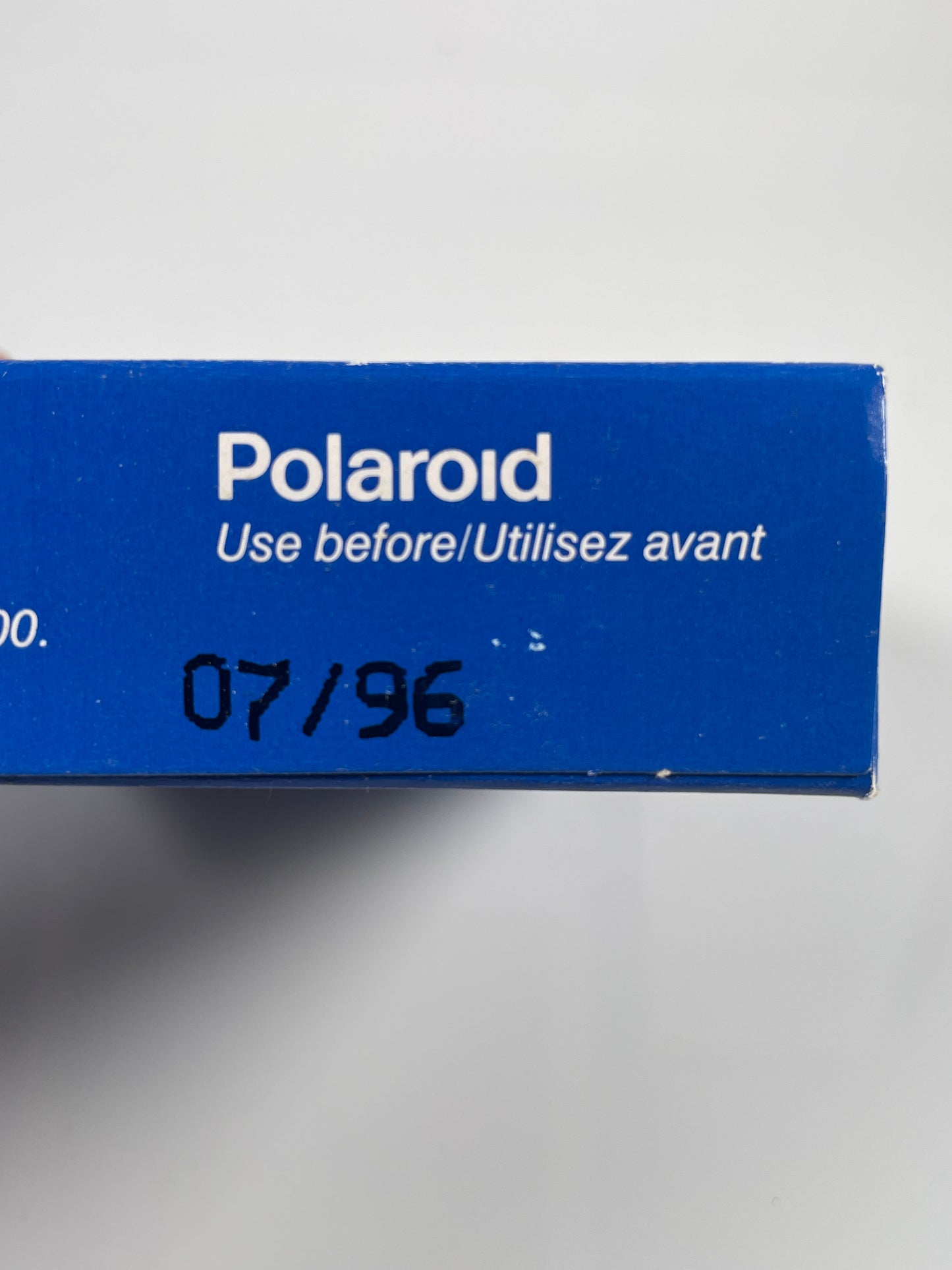 Polaroid 87 Instant Black & White Pack of 8 Film - Expired 1996 ISO 3000