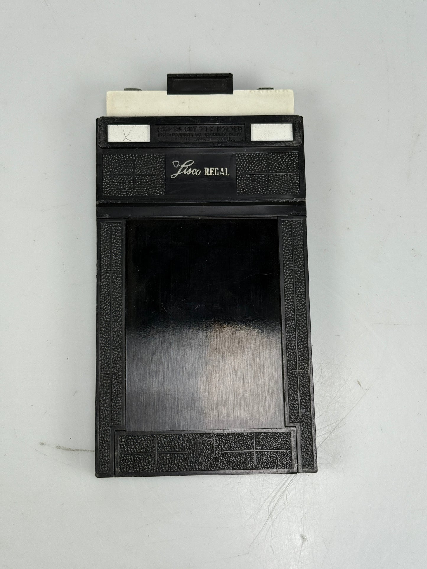 Lisco regal plastic 2 1/4 x 3 1/4 2x3 film holder