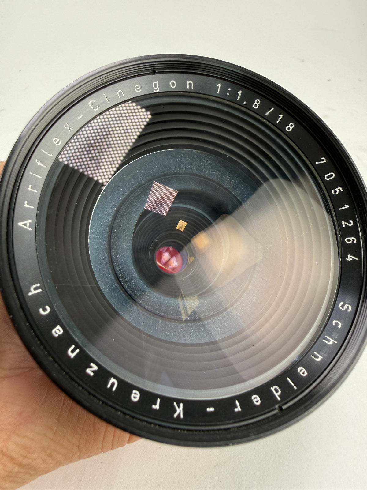 Schneider Kreuznach Arriflex-Cinegon 18mm f1.8 Lens Arri PL mount