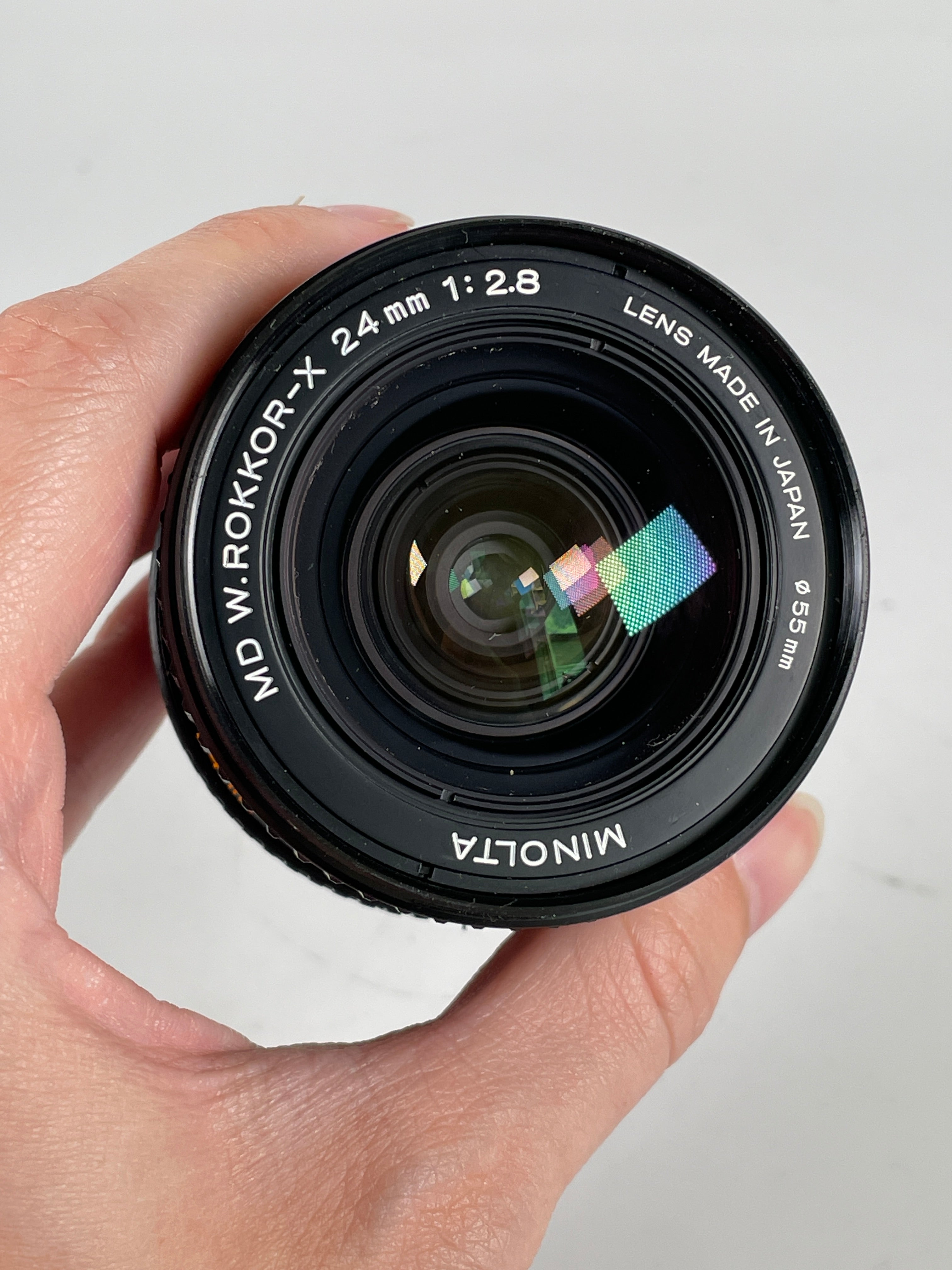 Minolta ミノルタ MC W.Rokkor 24mm f2.8 Minolta 24mm f2.8 MC W.Rokkor-SI - Lens – Kamerastore