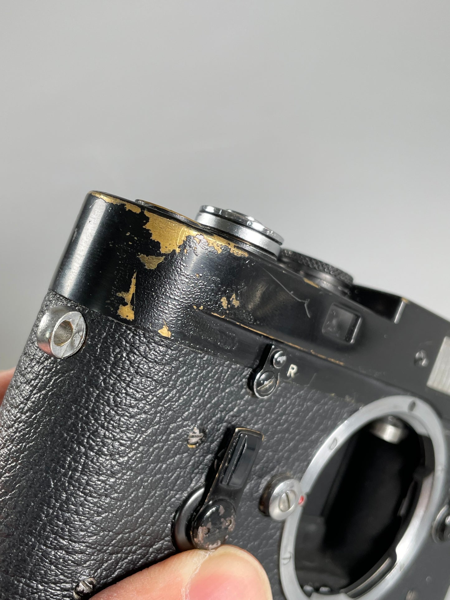 Leica M4 35mm rangefinder film camera Black Paint